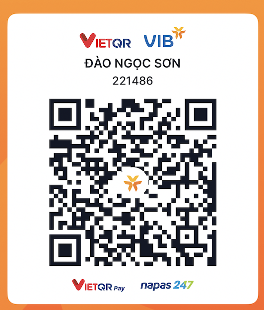 QR chuyển khoản VIB - Đào Ngọc Sơn - 221486